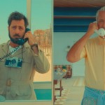 Jason Schwartzman e Tom Hanks em cena de 'Asteroid City'.