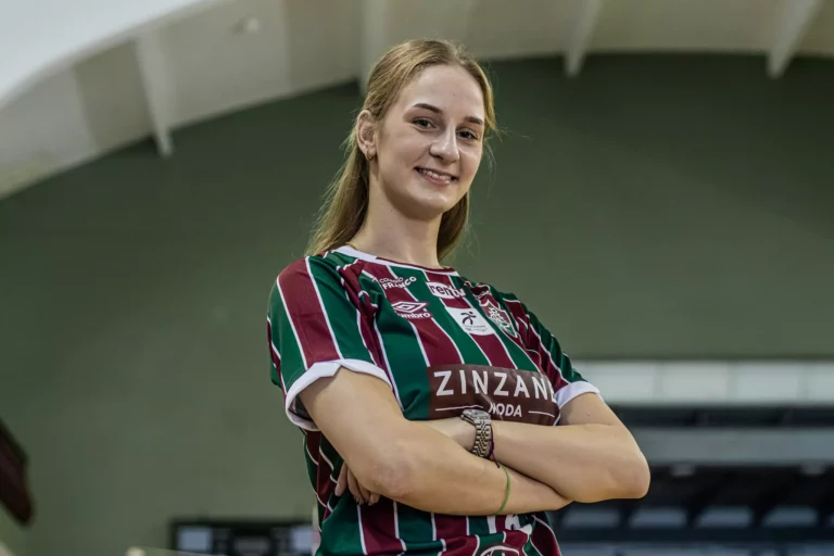 Aleksandra Uzelac, ex-jogadora do Fluminense. Foto: reprodução
