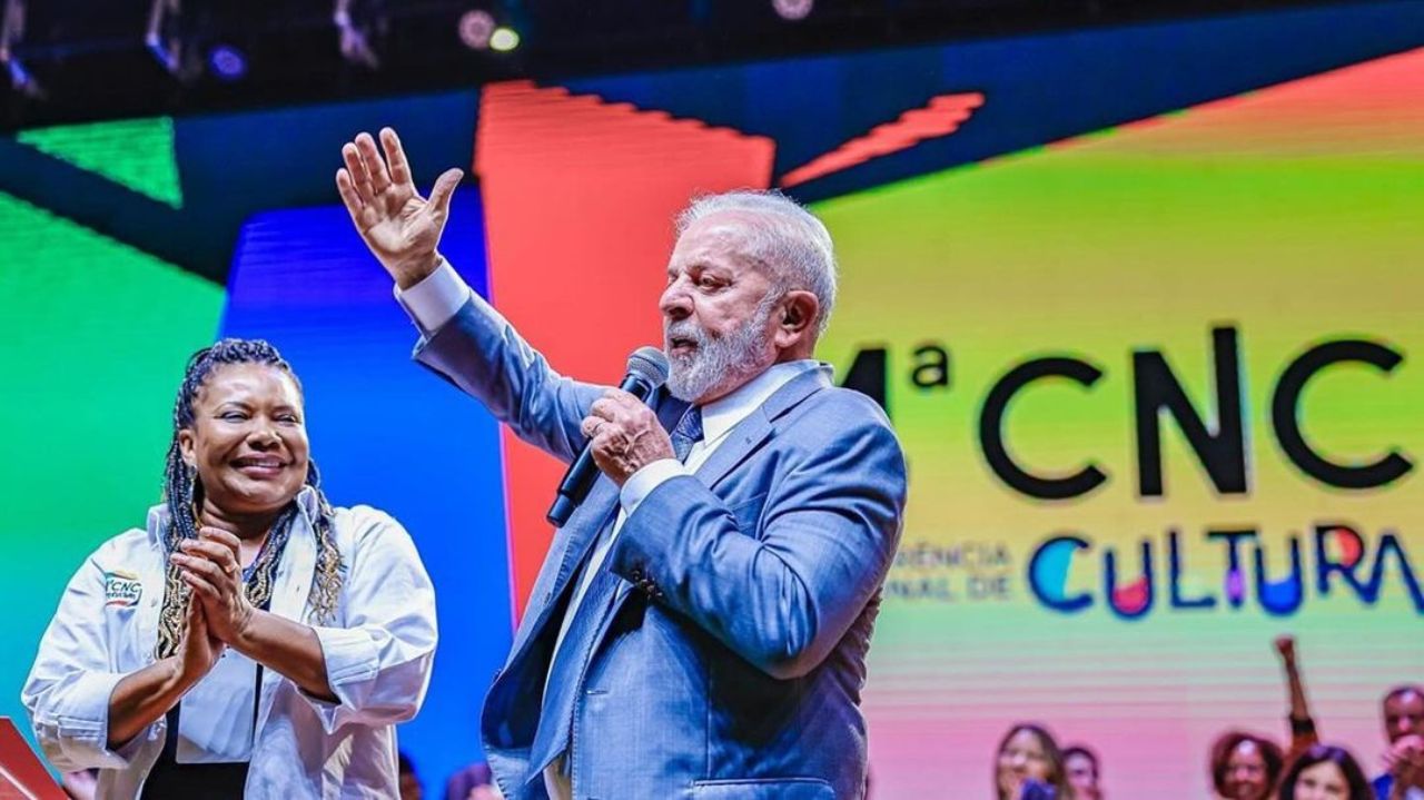 Lula em evento nesta segunda (4) – Reprodução/Instagram