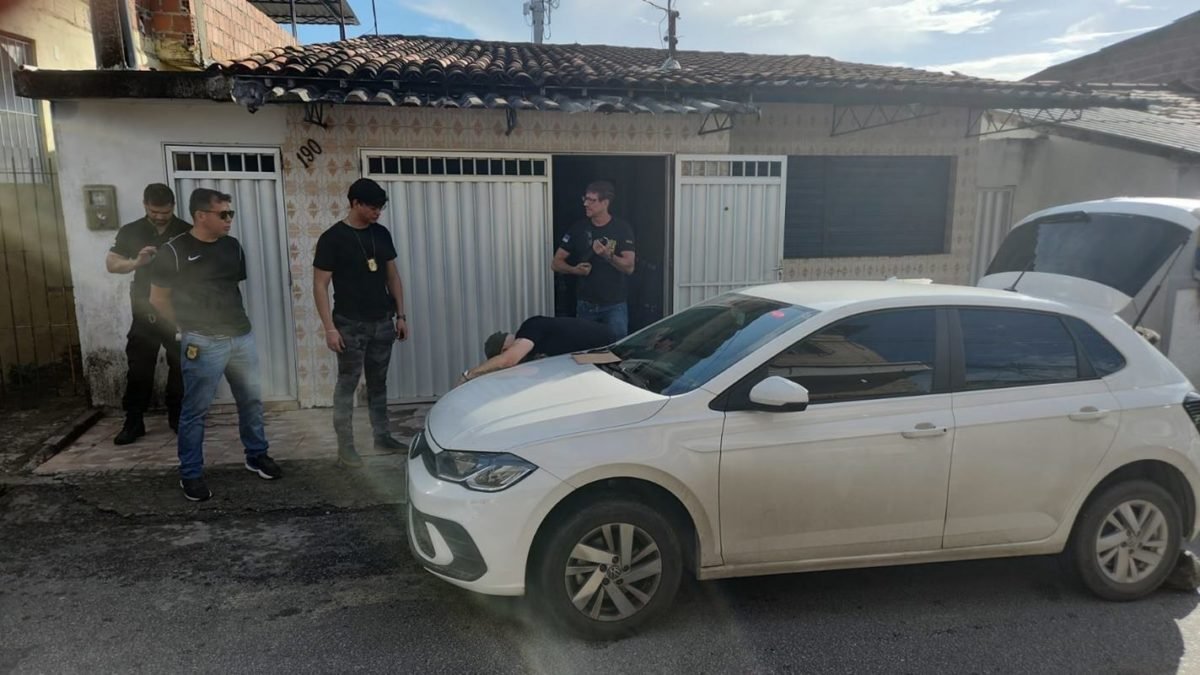 Policias durante a Operação Trap. Foto: Divulgação