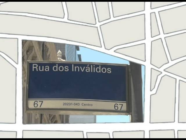 Rua dos Inválidos, no Centro, será interditada para obras a partir de segunda-feira