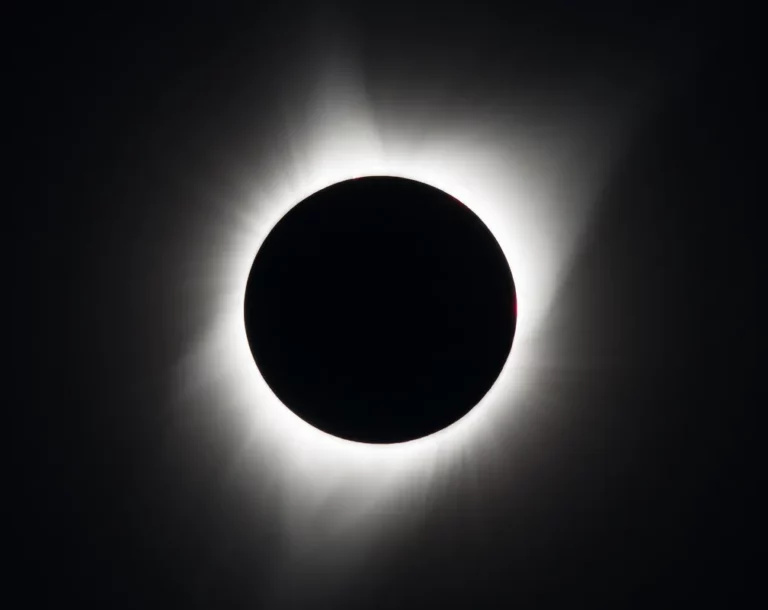 Eclipse solar total visto no Oregon, nos Estados Unidos. Foto: NASA/Aubrey Gemignani