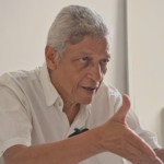 Cyro Garcia em entrevista ao Diário Carioca - Foto Paulo Monteiro