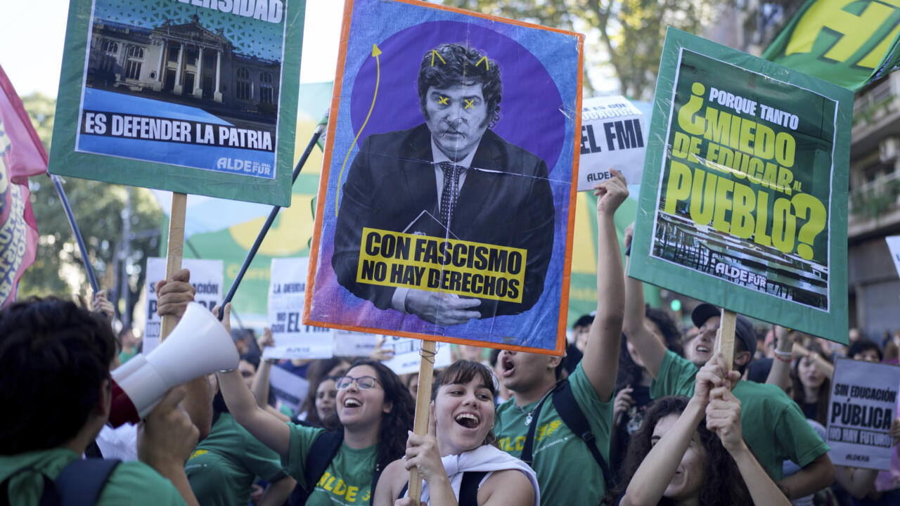 Protestos na Argentina - Foto: Reprodução X