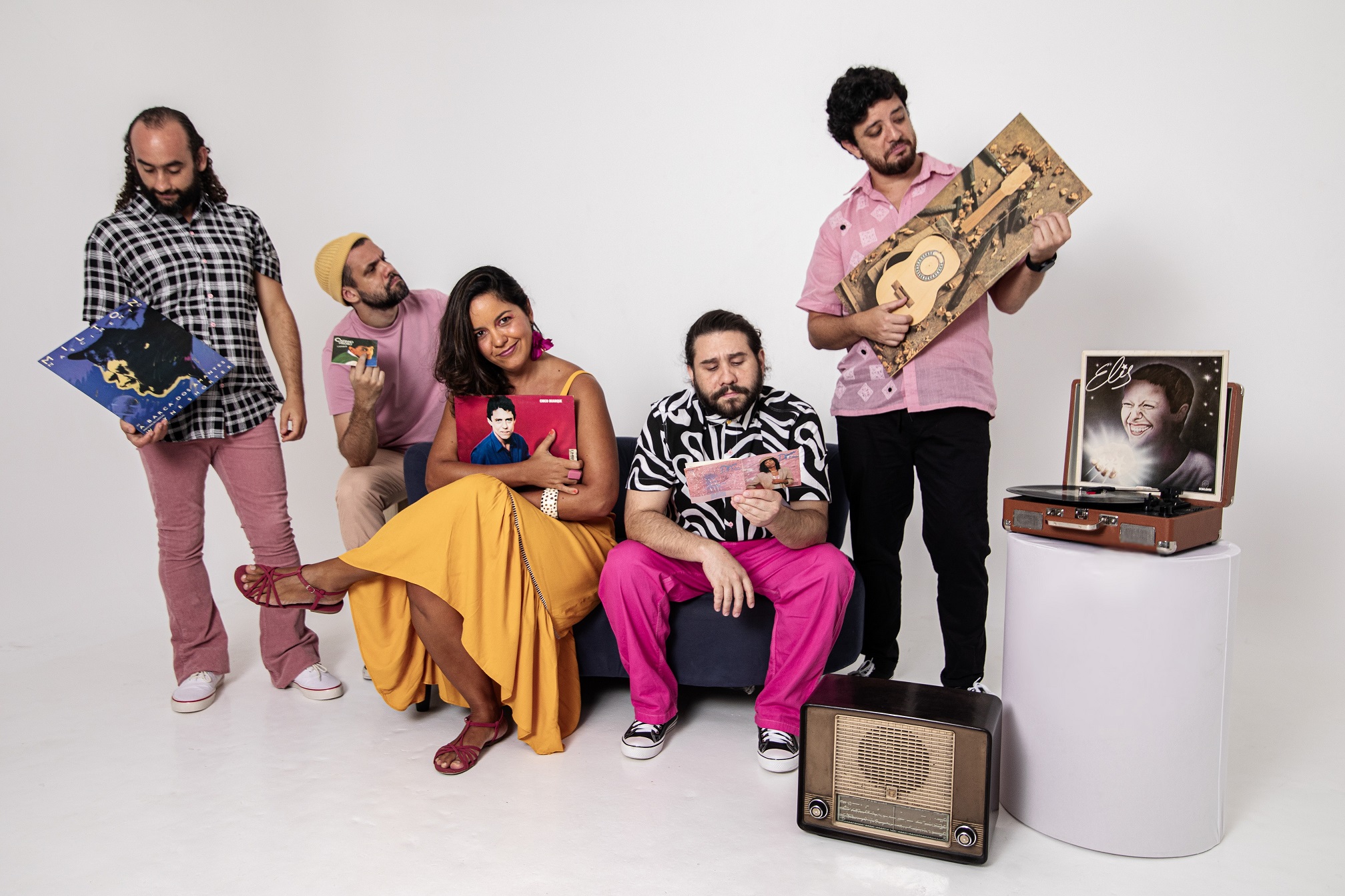 Grupo CRIA apresentará versões de clássicos da MPB para os pequenos no show ‘RECRIA’, dia 28 de abril, no Sesc Madureira