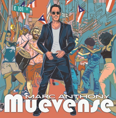 Marc Anthony apresenta seu novo álbum, "Muevense"