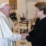 Papa Francisco recebe Dilma Rousseff no Vaticano