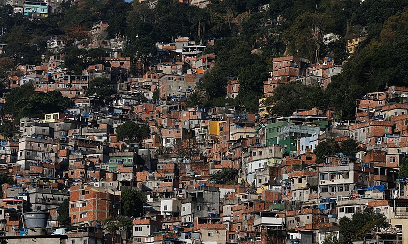 Do total de área urbana habitada na região metropolitana do Rio, 18,2% esteve sob o domínio de algum grupo armado em 2023 - Fernando Frazão/ Agência Brasil