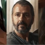 Eliana, José Inocêncio e Mariana em cena da novela Renascer. (Foto: reprodução)