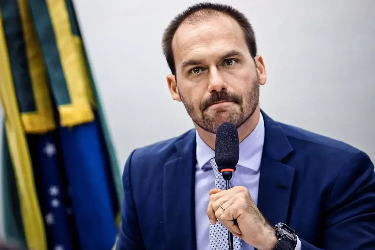 Eduardo Bolsonaro (PL-SP), deputado federal. Foto: Adriano Machado/Reuters