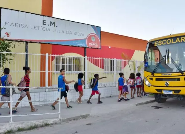 Escola Marisa Letícia Lula da Silva, em Maricá (RJ)