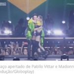 Madonna e Pabllo Vittar em show no Rio de Janeiro - Foto: Reprodução