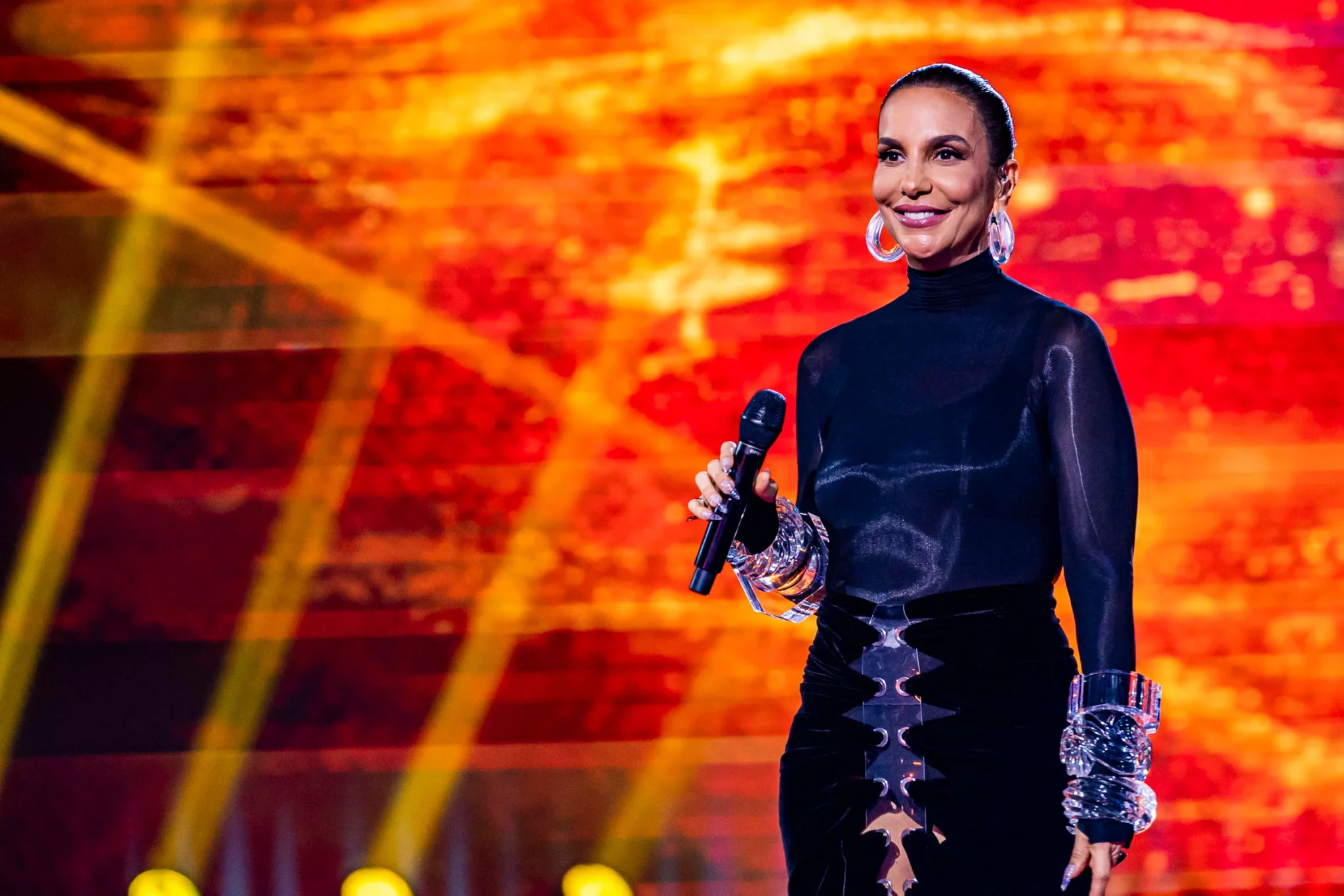 Cantora Ivete Sangalo no programa “The Masked Singer Brasil”, da Globo. Foto: Mauricio Fidalgo/Rede Globo