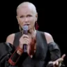 Xuxa Meneghel durante a 7ª edição do Prêmio Sim à Igualdade Racial. Foto: Reprodução