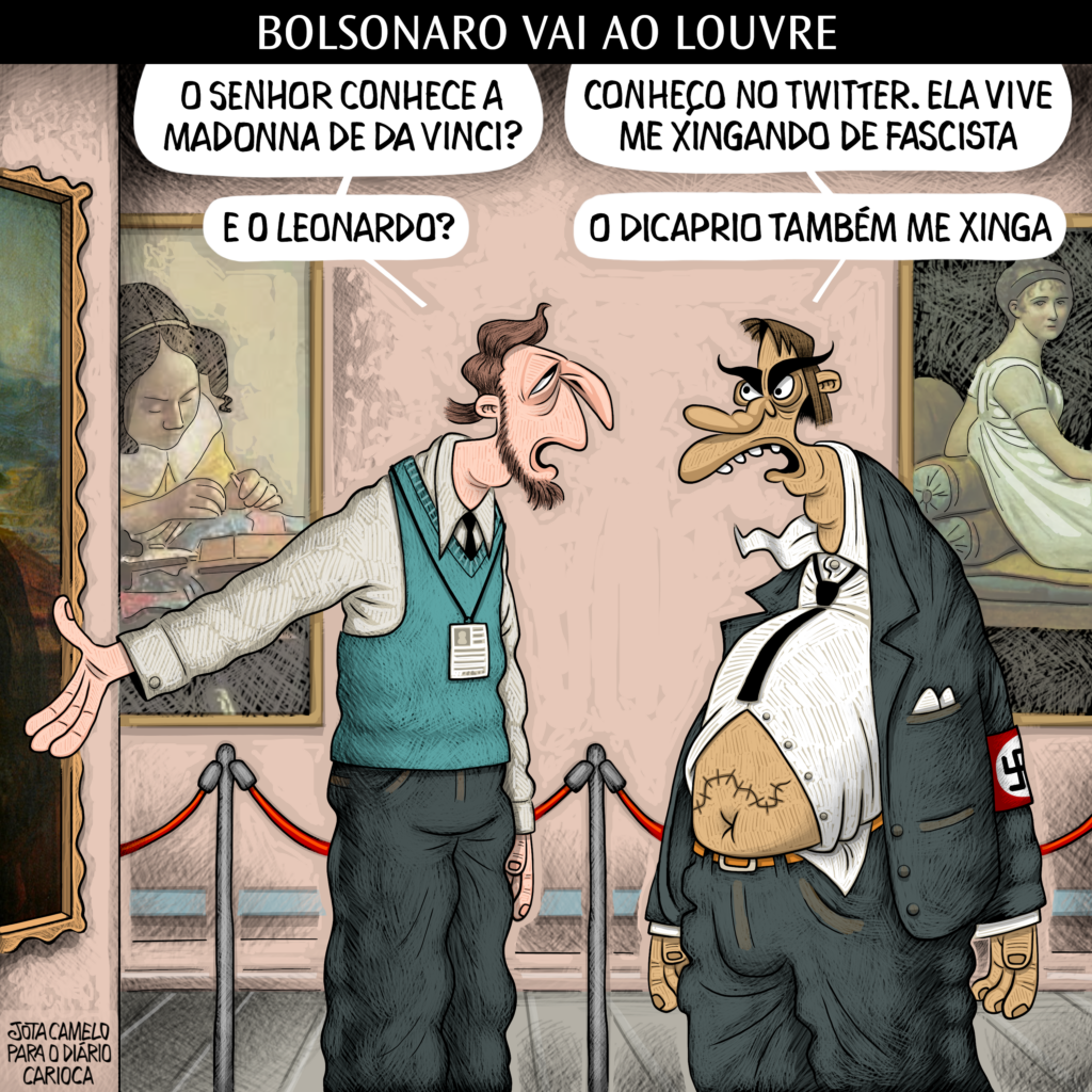 Bolsonaro vai ver Madonna - por Jota Camelo
