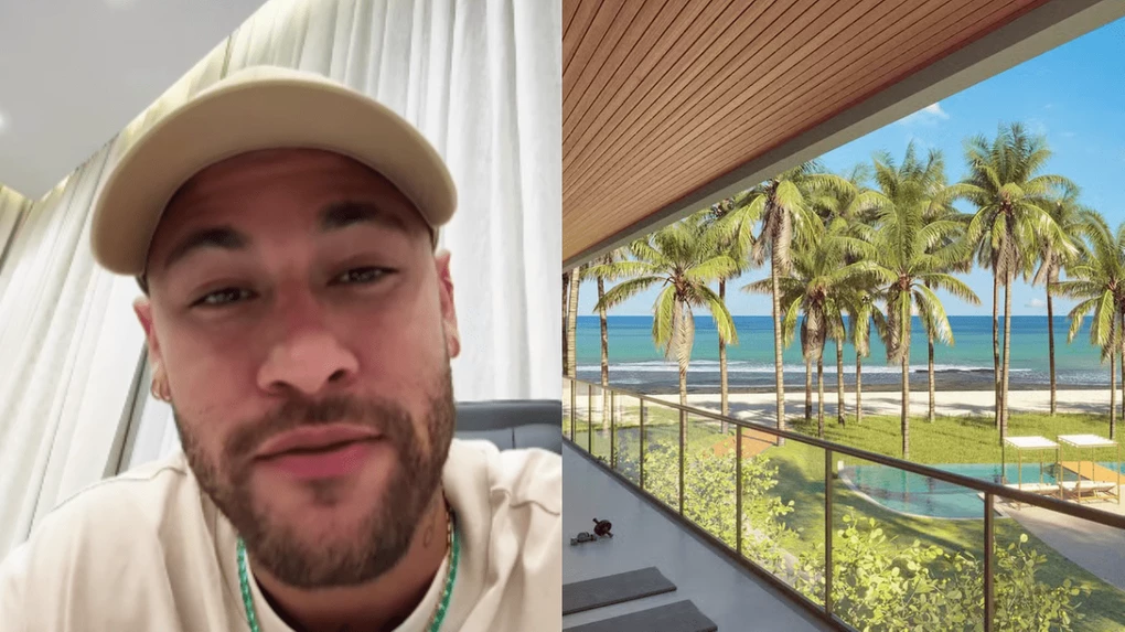 Neymar se manifesta sobre ‘PEC das praias’. Foto: reprodução