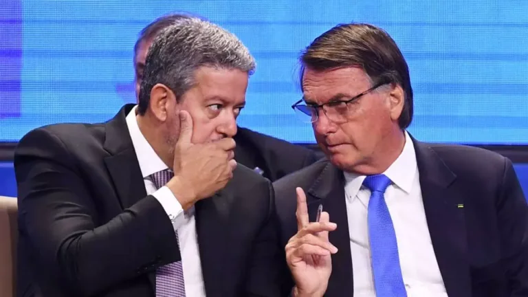 Arthur Lira e Bolsonaro. Foto: reprodução