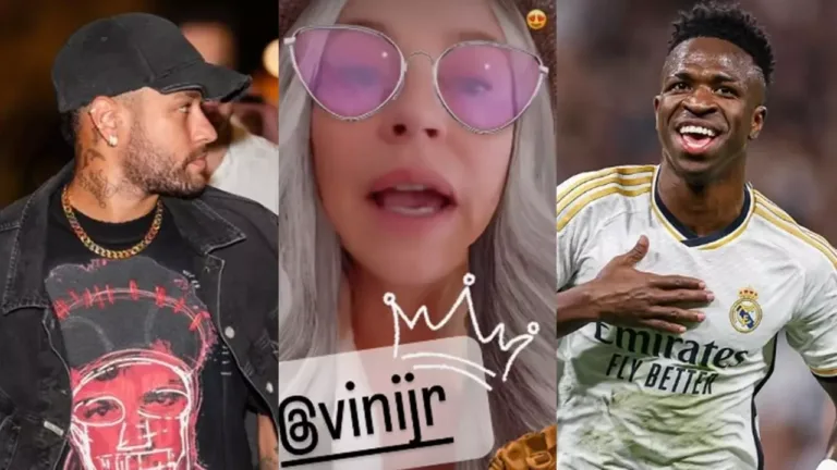 Neymar, Luana Piovani e Vini Jr. – Foto: Reprodução