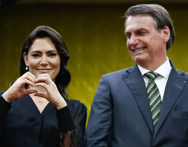 Jair Bolsonaro e Michelle Bolsonaro - Foto: Reprodução