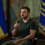 O presidente da Ucrânia, Volodymyr Zelensky. Foto: reprodução