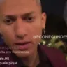 Richarlison em live no Instagram. Foto: reprodução