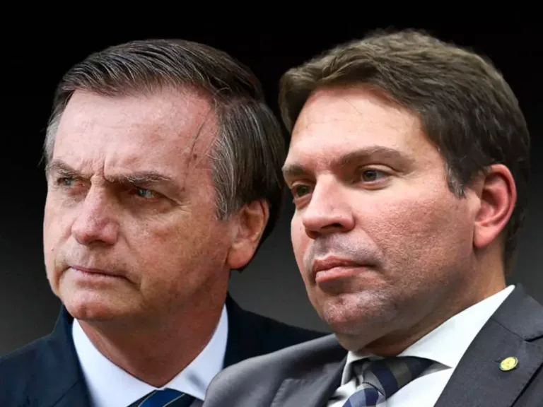 Ex-presidente Bolsonaro apoia candidatura de Ramagem para prefeitura do Rio. Foto: Reproduçao
