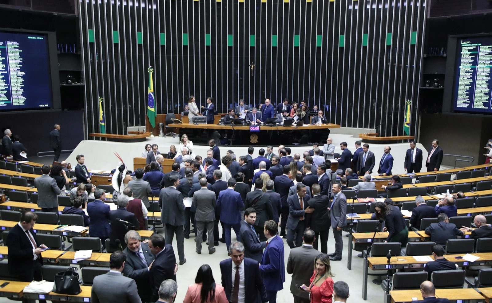 Plenário da Câmara dos Deputados. Foto: reprodução
