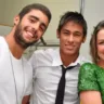 Pedro Scooby, Neymar e Luana Piovani. Foto: reprodução