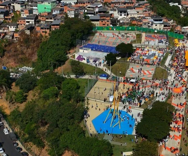 O Parque Carioca Pavuna fica numa área de 17 mil metros quadrados - Fabio Motta/Prefeitura do Rio