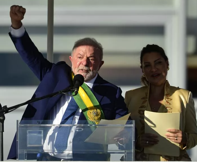 Presidente Lula discursa na Conferência Mundial do Trabalho da OIT em Genebra.