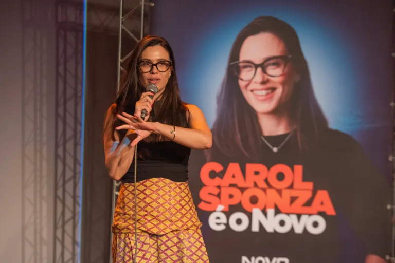 Carol Sponza, pré-candidata à Prefeitura do Rio pelo partido Novo, aciona MP contra Eduardo Paes