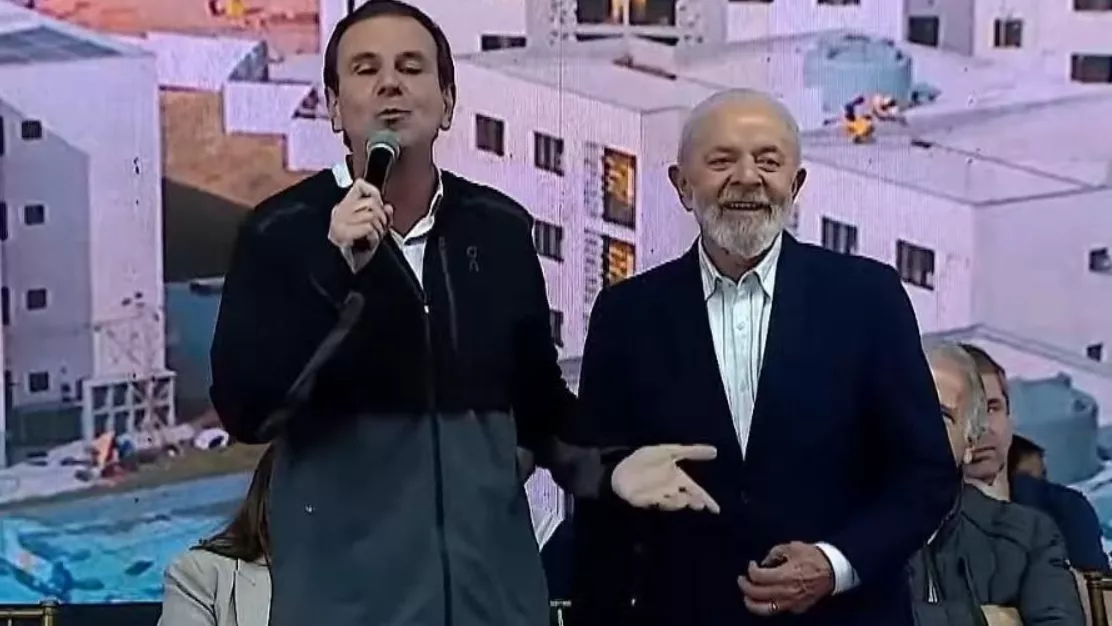 Eduardo Paes e Lula (Foto: Reprodução)