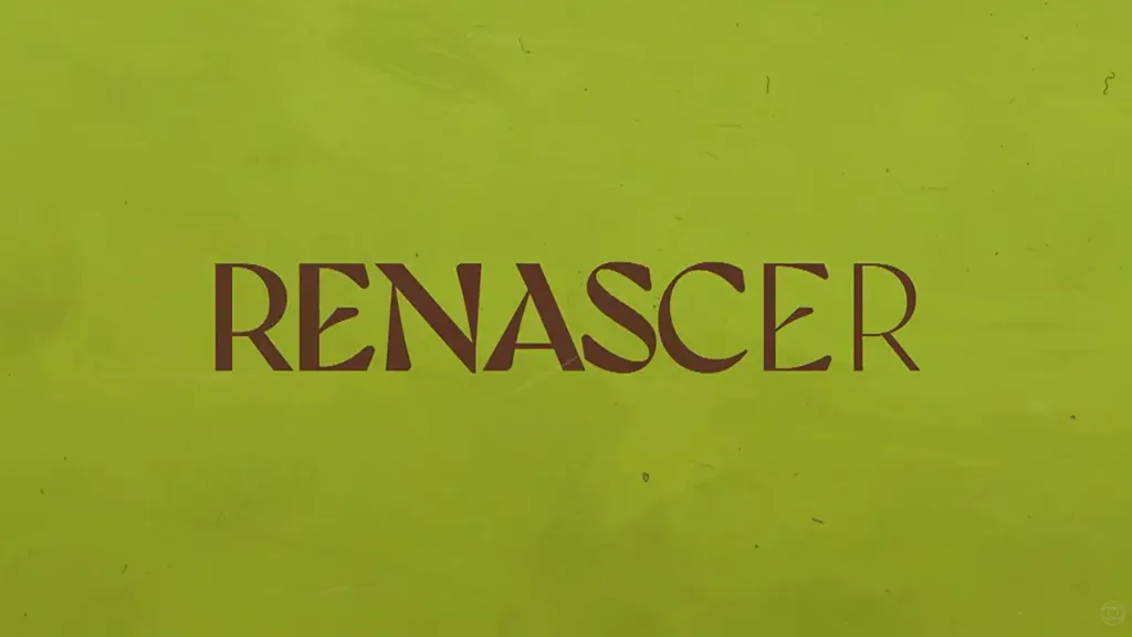 Logo da novela Renascer (2024) – Foto: Reprodução / Globo.