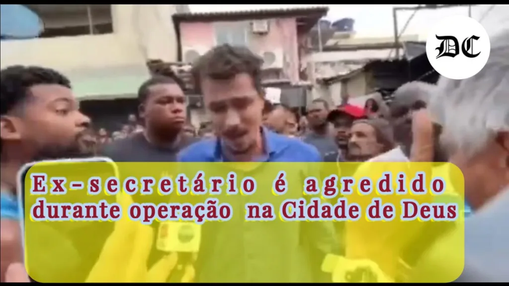 Vídeo: Ex-secretário é agredido durante operação na Cidade de Deus