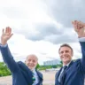 Brasilia DF 28 03 2024 Presidente da República, Luiz Inácio Lula da Silva, durante a cerimônia oficial de chegada do Presidente da República Francesa, Emmanuel Macron, por ocasião de sua Visita de Estado ao Brasil, no Palácio do Planalto. Brasília - DF. Ricardo Stuckert