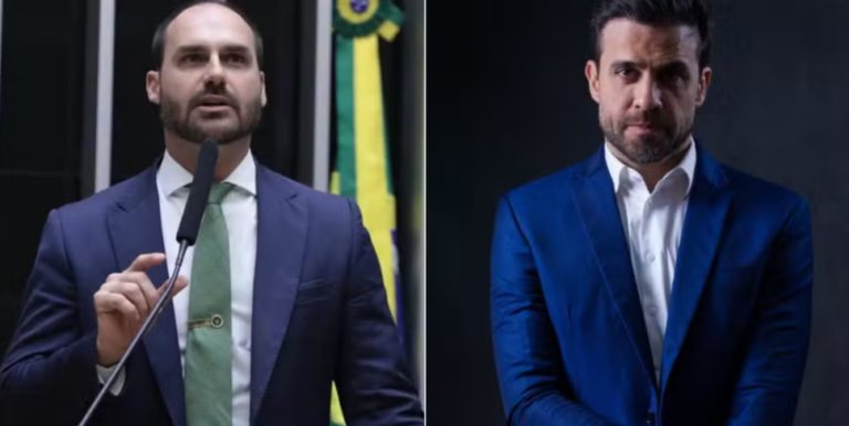 Eduardo Bolsonaro condena Pablo Marçal