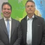 O ex-chefe da Abin Alexandre Ramagem e o ex-presidente Jair Bolsonaro. Foto: Reprodução