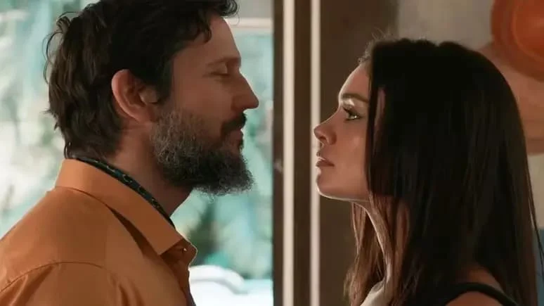 Renascer: Egídio e Eliana (Foto: Reprodução / Globo)