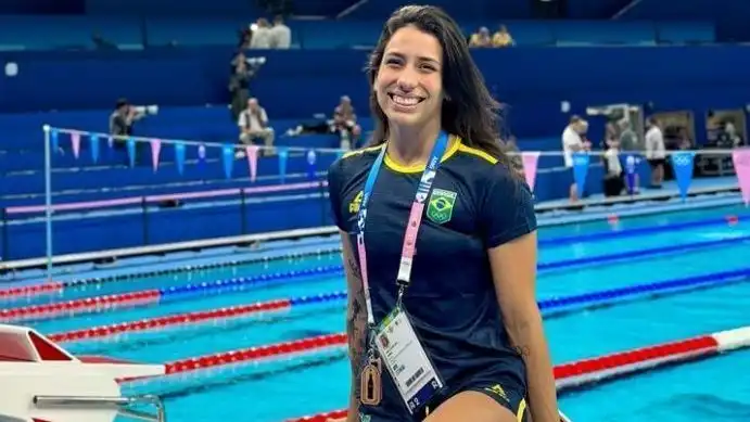 Ana Carolina Vieira foi punida pelo COB após ato de indisciplina
Divulgação/Instagram
