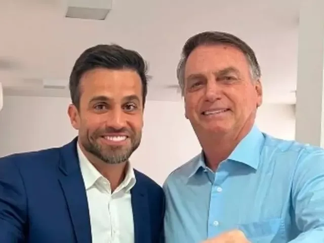 Pablo Marçal e Jair Bolsonaro. Foto: reprodução