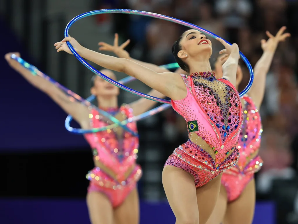 Atleta se lesiona e Brasil fica fora da final de ginástica ritmica