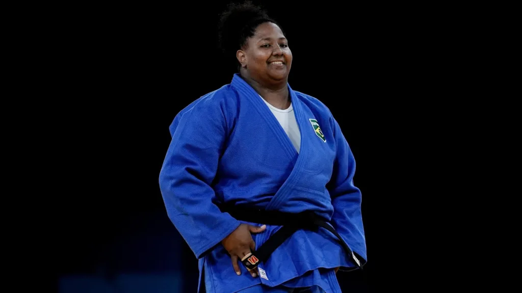 Beatriz Souza está na final do judô em Paris-2024