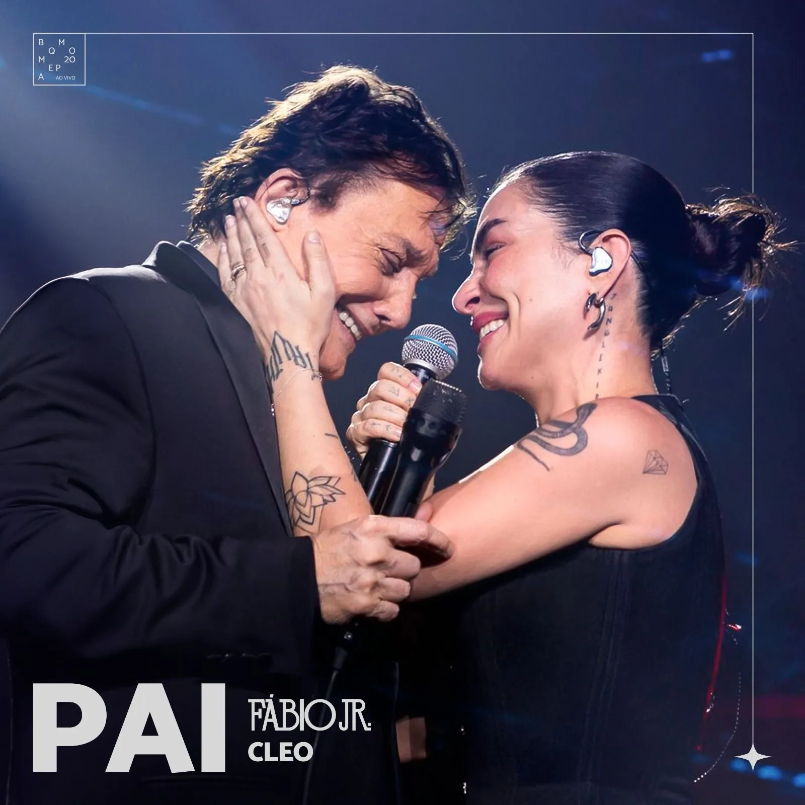 Especial Dia dos Pais: Fábio Jr e Cleo lançam clipe emocionante de “Pai”; Assista agora