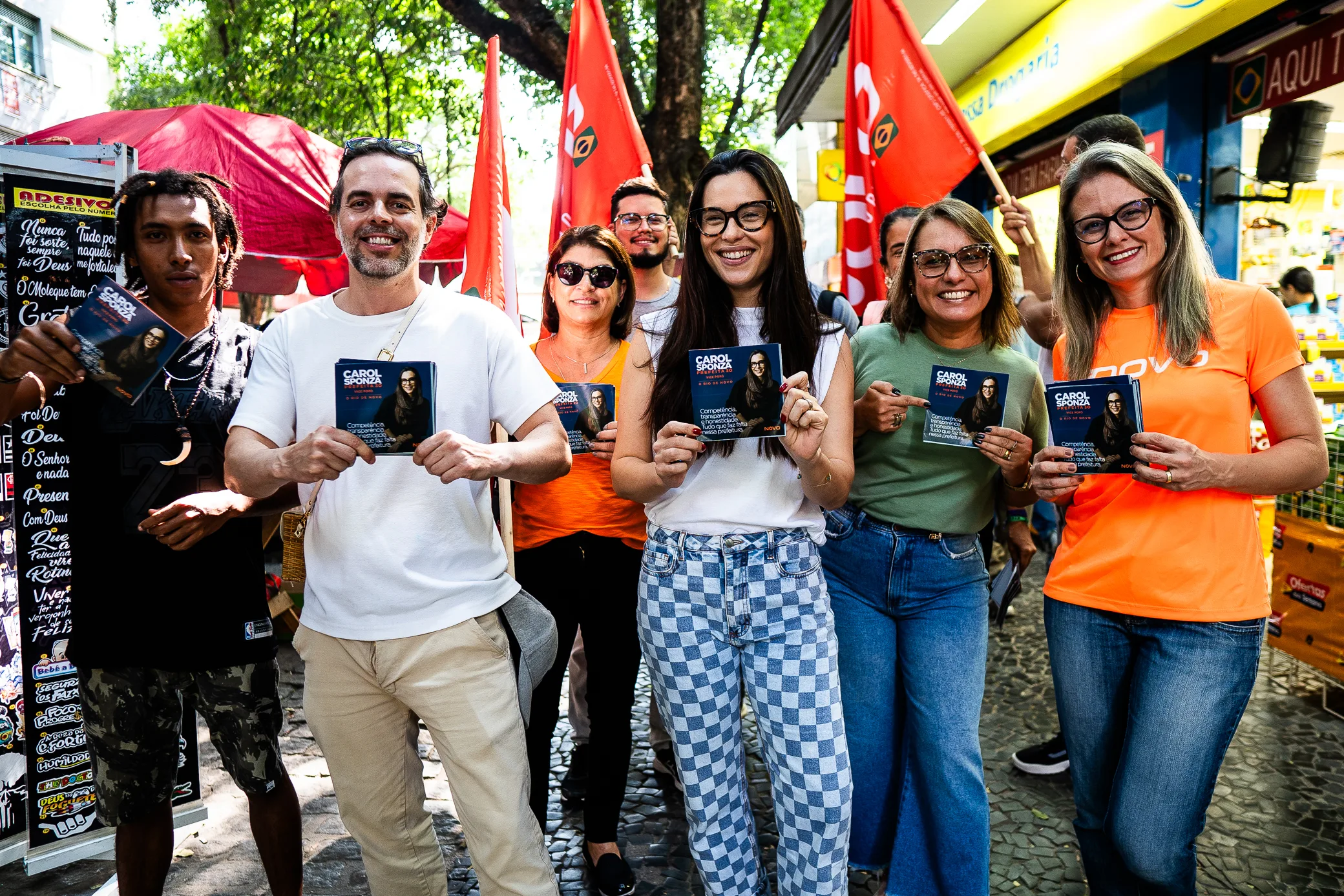 Em Campo Grande, Carol Sponza critica “velha política” por abandono da Zona Oeste