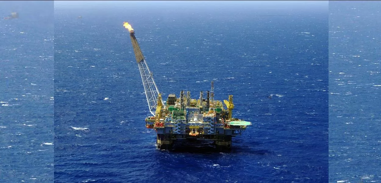 Plataforma de petróleo (Foto: Agência Petrobrás)