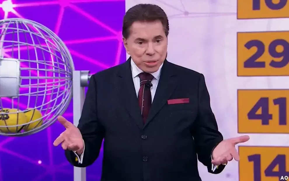 Silvio Santos, fundador e apresentador do SBT. Foto: reprodução