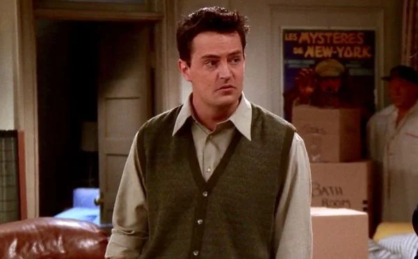 Matthew Perry, Chandler, de Friends Crédito: Reprodução