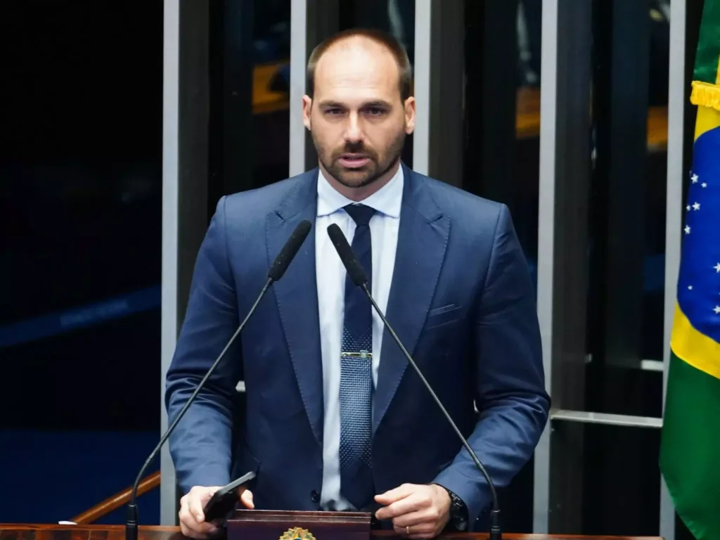 Deputado federal Eduardo Bolsonaro (PL-SP). Foto: Pablo Valadares/Câmara dos Deputados