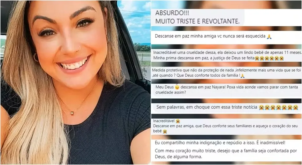 Nayara dos Santos Fonseca, vítima de feminicídio em Boituva, SP.