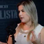 A delegada Lyvia Cristina Bonella, responsável pelo caso